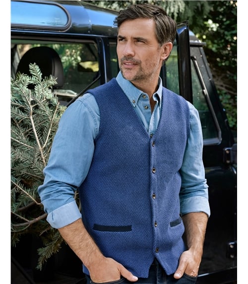 Organic Cotton Cashmere Waistcoat